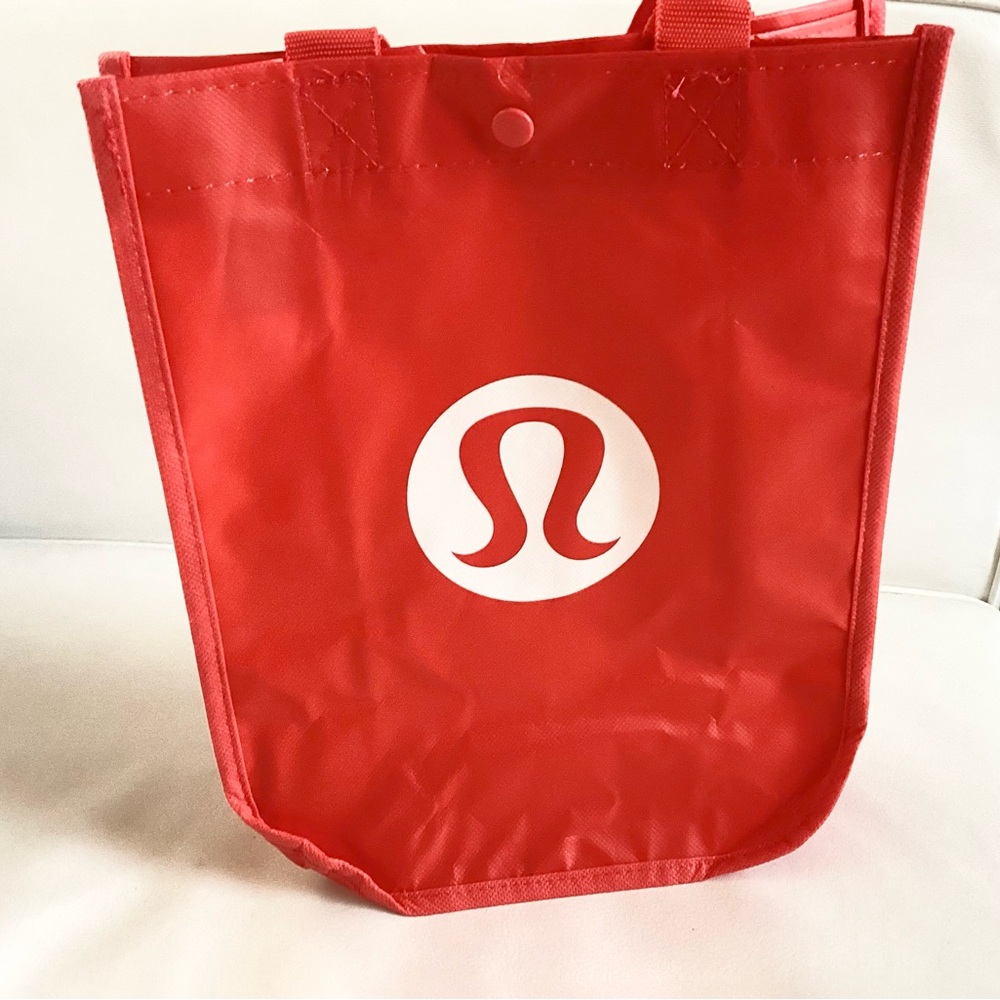 Lululemon Athletica Bold Red Tote - Picture 2 of 2